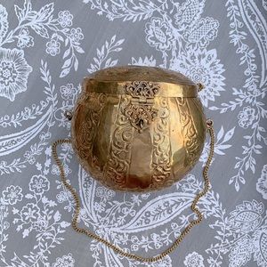 Vintage 1930s Brass purse